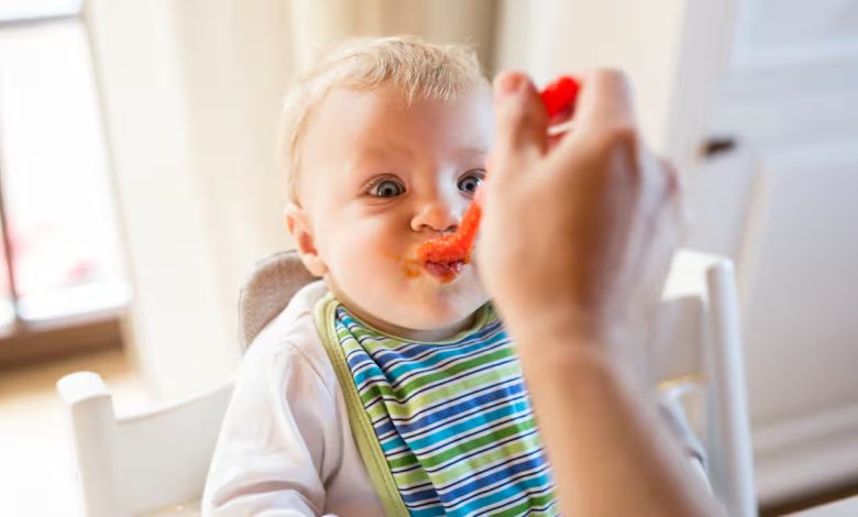 Baby health food sugar