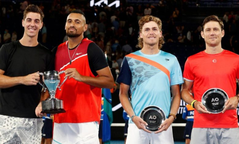 Nick Kyrgios to partner aussie tennis